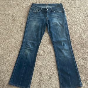 7 for all mankind, bootcut jeans